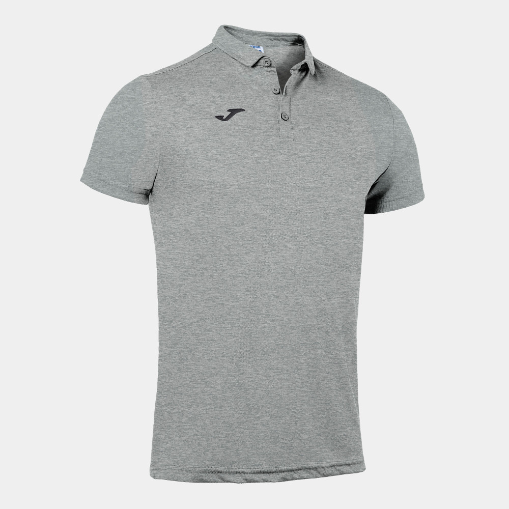 POLO HOBBY GRIS MELANGE CLARO M/C